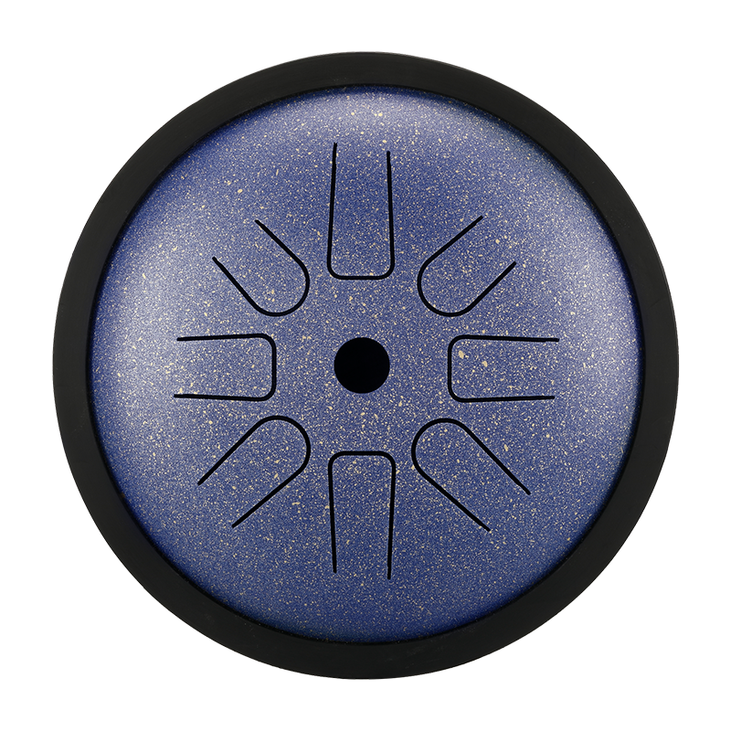 Hluru Titanium Alloy Steel Tongue Drum 6''
